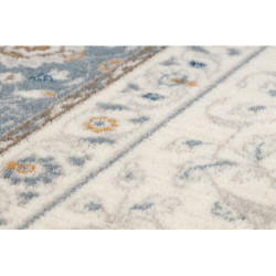 Dywan NAIN Ornament, ramka 7179/51643 beż / niebieski 160x230cm