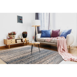Dywan NAIN Ornament, vintage 7594/51655 beż / niebieski 120x170cm