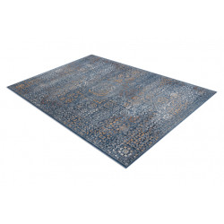 Dywan NAIN Ornament, vintage 7708/51611 niebieski / pomarańczowy 200x300cm