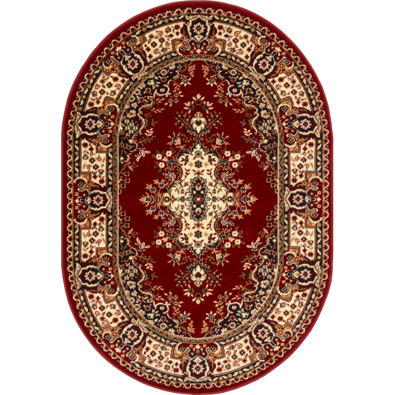 Dywan Agnella Standard Fatima Bordo Owal