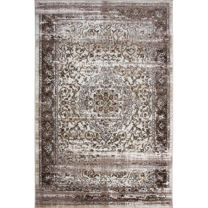 Dywan HOME A579A CREAM / BROWN 80x150cm Dywan HOME A579A CREAM / BROWN 80x150cm