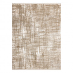 Dywan DUKE A0357 beż - Vintage, strukturalny, bardzo miękki, frędzle 120x170cm