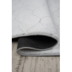 Dywan Rabbit 3D Carving GREY/WHITE 1 160x220cm Dywan Rabbit 3D Carving GREY/WHITE 1 160x220cm