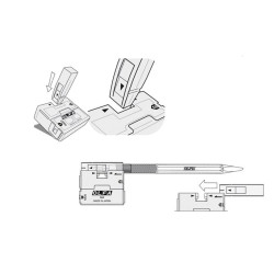 OLFA Precyzjny nóż do dokładnego cięcia folii, papieru, kartonu itp. model AK-5