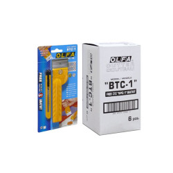OLFA Skrobak / ścinak / nóż do skóry licowej, rzemienia, gumy i podobnych materiałów. Model BTC-1