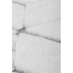 Dywan Rabbit 3D Carving GREY/WHITE 2 160x220cm Dywan Rabbit 3D Carving GREY/WHITE 2 160x220cm