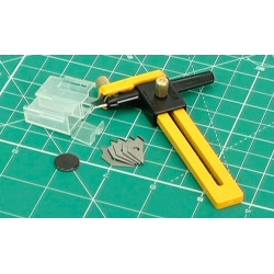 OLFA Nóż do wycinania kół z papieru, folii, kartonu itp.Model CMP-1