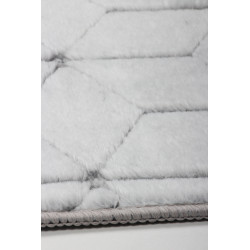Dywan Rabbit 3D Carving GREY/WHITE 2 160x220cm Dywan Rabbit 3D Carving GREY/WHITE 2 160x220cm