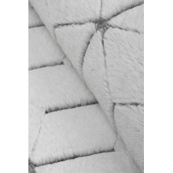 Dywan Rabbit 3D Carving GREY/WHITE 2 160x220cm Dywan Rabbit 3D Carving GREY/WHITE 2 160x220cm