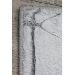 Dywan Rabbit 3D Carving GREY/WHITE 2 160x220cm Dywan Rabbit 3D Carving GREY/WHITE 2 160x220cm