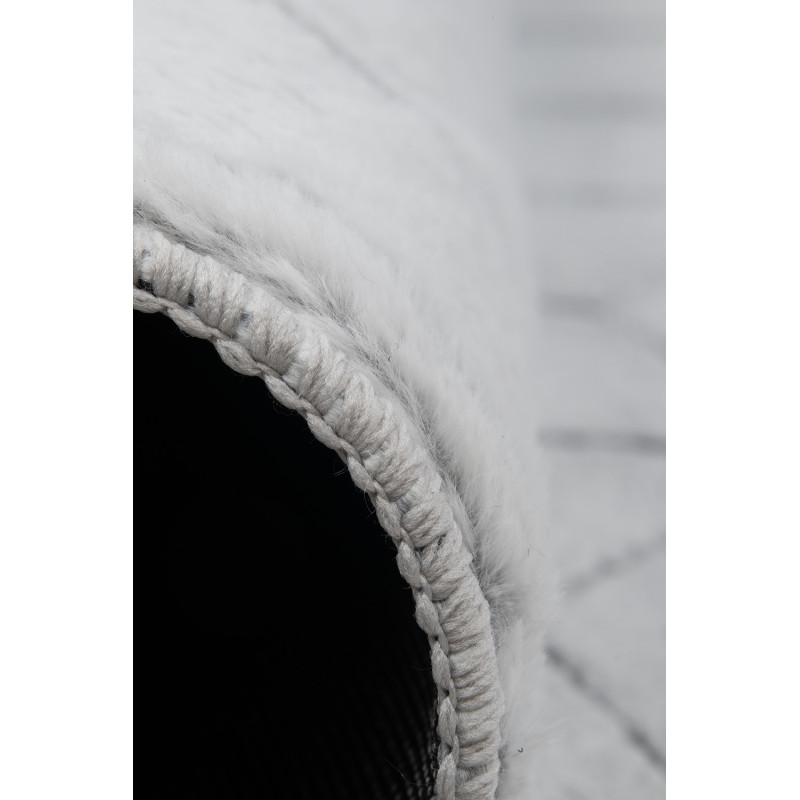 Dywan Rabbit 3D Carving GREY/WHITE 2 160x220cm Dywan Rabbit 3D Carving GREY/WHITE 2 160x220cm