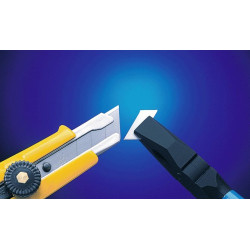 OLFA Popularny nóż. Ergonomiczny uchwyt z tworzywa (ABS). Model L-1