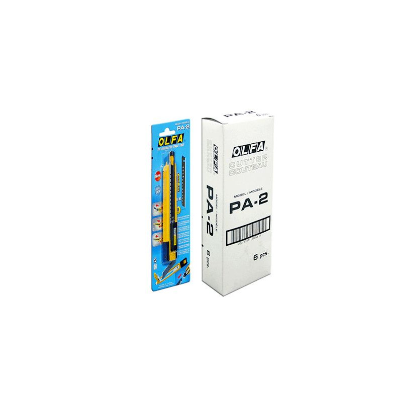 OLFA Nóż z automatycznym systemem wymiany ostrza "ProLoad. Model PA-2 OLFA Nóż z automatycznym systemem wymiany ostrza "ProLoad. Model PA-2