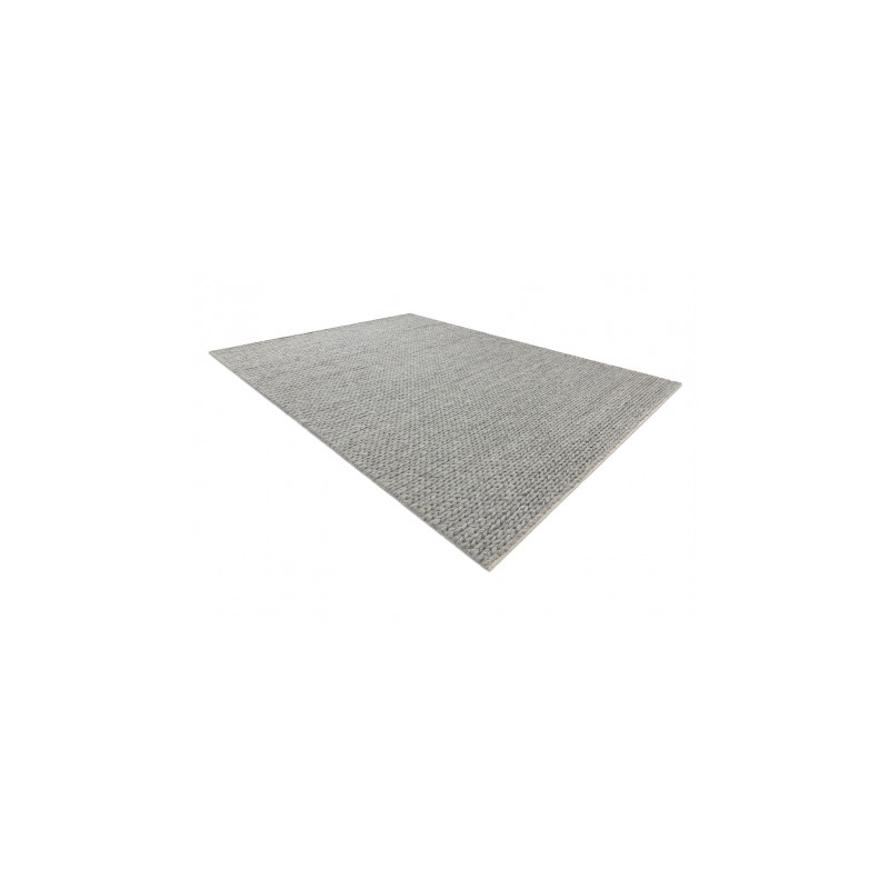 Dywan wełniany TAHAR 99004G szary - RĘCZNIE TKANY pętęlkowy, jednolity 120x180cm Dywan wełniany TAHAR 99004G szary - RĘCZNIE TKANY pętęlkowy, jednolity 120x180cm