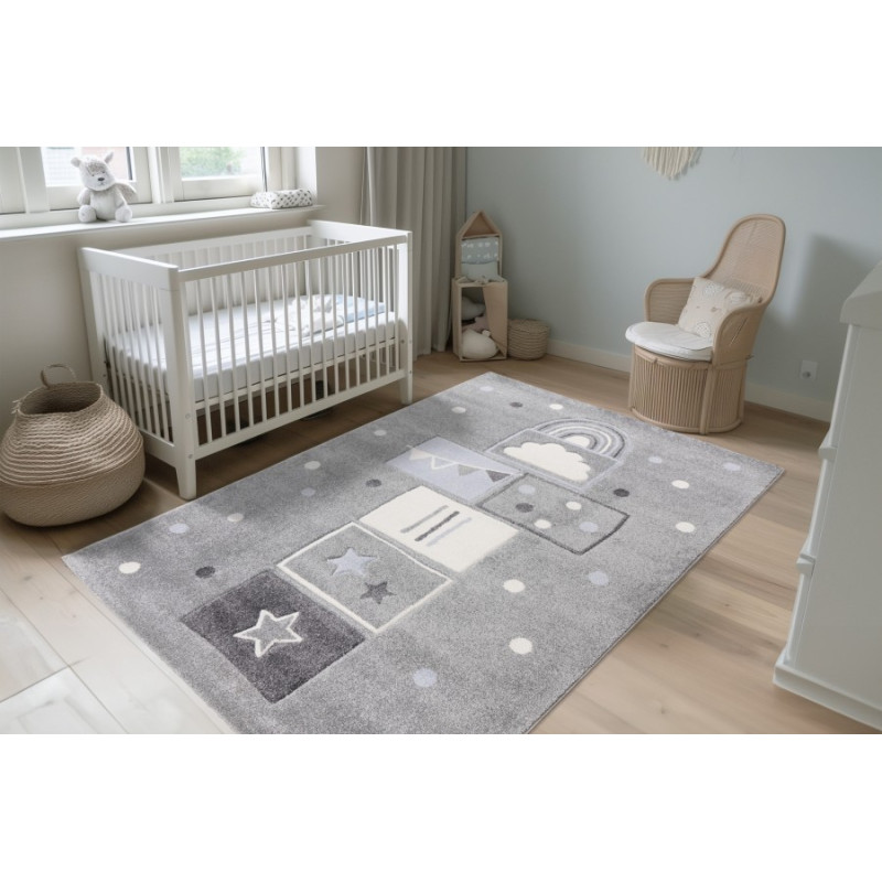 Dywan Lalee Kids Happy HAP 302 Silver