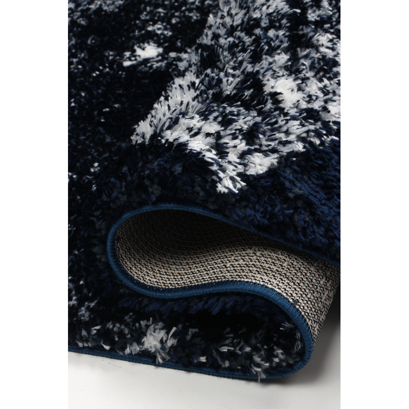 Dywan Boho 691 NAVY BLUE/CREAM 200x290cm