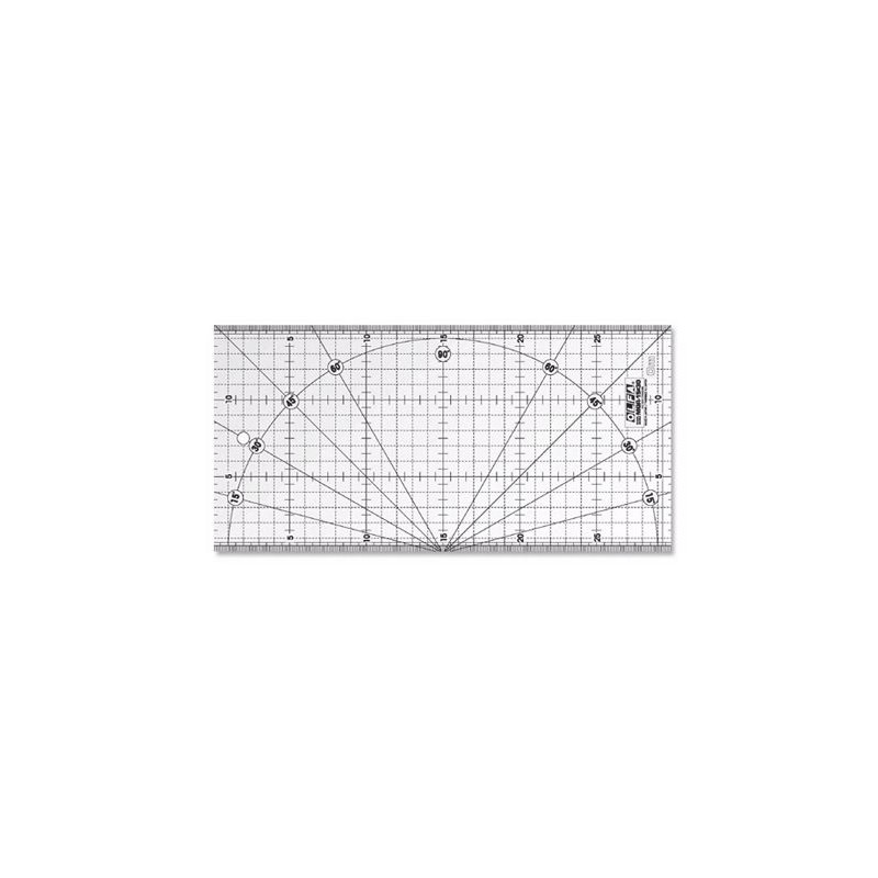 OLFA Szablon do cięcia nożami - szczególnie krążkowymi. Model MQR 15x30