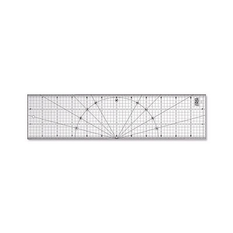 OLFA Szablon do cięcia nożami - szczególnie krążkowymi. Model MQR 15x60