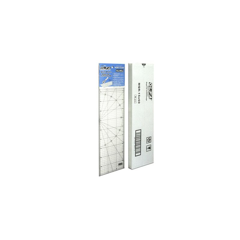 OLFA Szablon do cięcia nożami - szczególnie krążkowymi. Model MQR 15x60