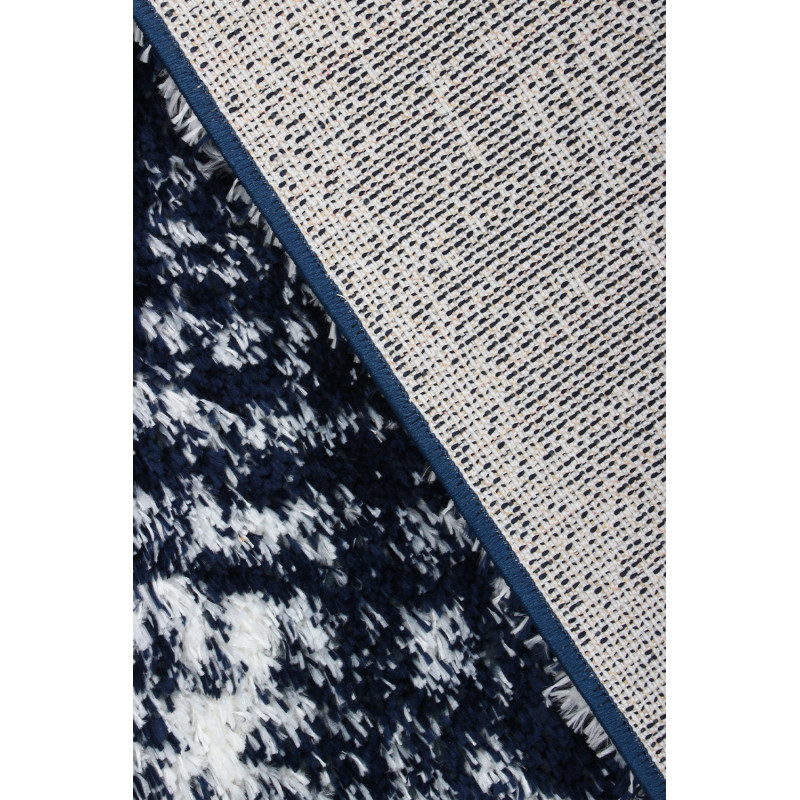 Dywan Boho 676 NAVY BLUE/CREAM 200x290cm