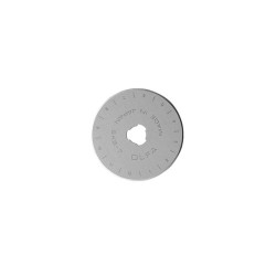 OLFA ostrza RB45 Opakowanie jednostkowe zawiera 1 ostrze krążkowe RB45 -średnica 45mm- w plastikowym pudełku na karcie typu blister.