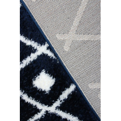 Dywan Boho 590 NAVY BLUE/CREAM 200x290cm