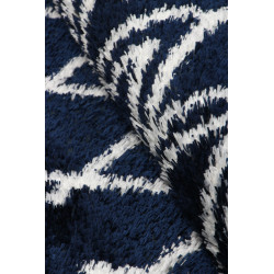 Dywan Boho 590 NAVY BLUE/CREAM 200x290cm