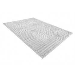 Dywan SANTO SZNURKOWY SIZAL 0989 Geometryczny szary  180x270cm