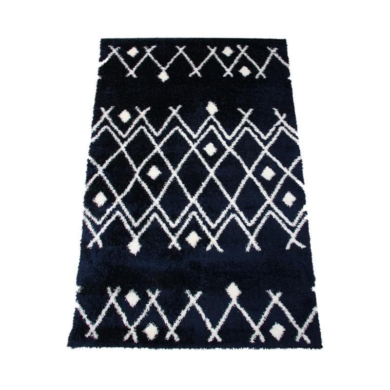 Dywan Boho 590 NAVY BLUE/CREAM 200x290cm