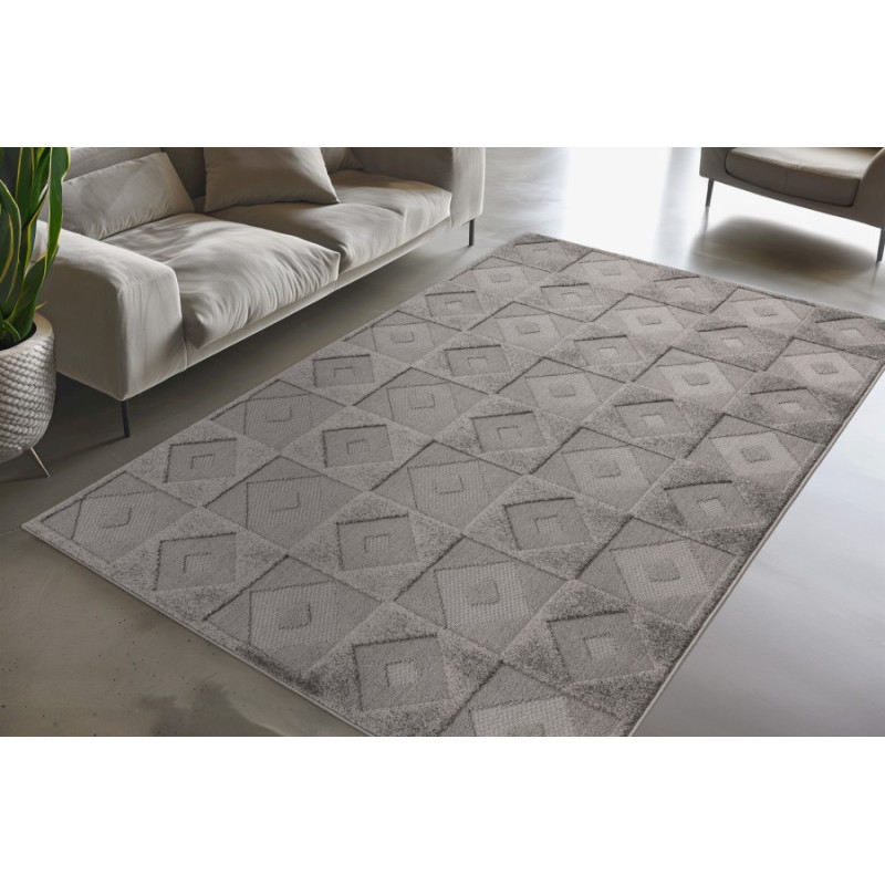 Dywan Lalee In-And Outdoor Nova NOV 401 Grey Dywan Lalee In-And Outdoor Nova NOV 401 Grey
