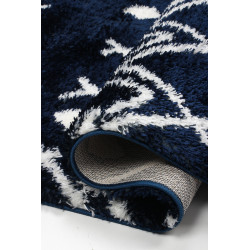 Dywan Boho 590 NAVY BLUE/CREAM 200x290cm