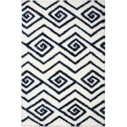 Dywan Boho 638 CREAM/NAVY BLUE 160x220cm