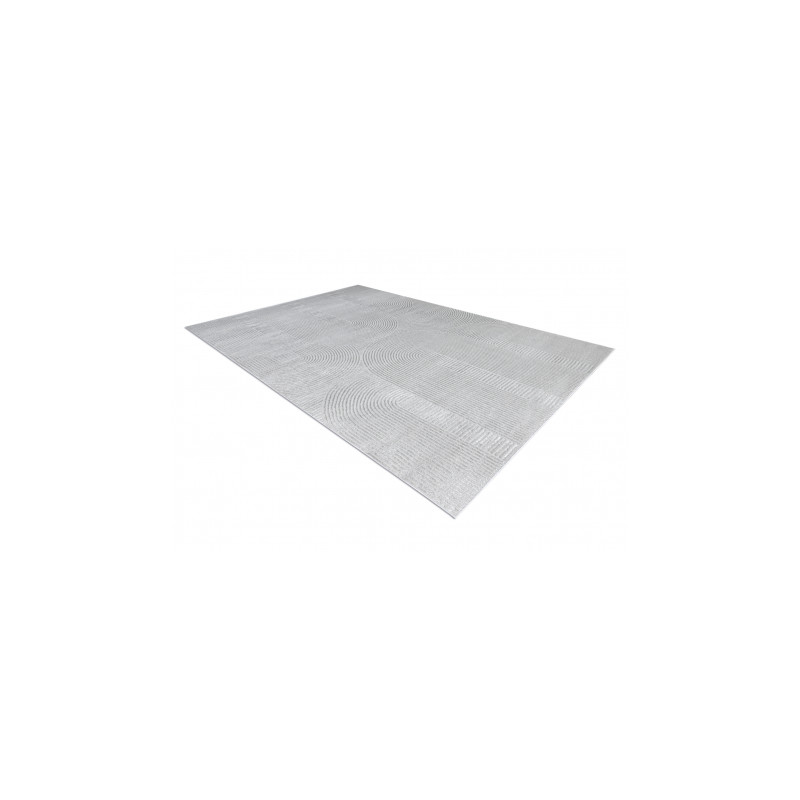 Dywan BALANCE 9086 szary - Geometryczny, strukturalny, glamour  200x290cm