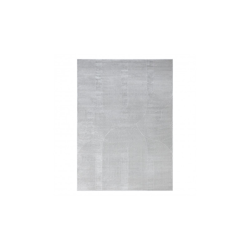 Dywan BALANCE 9086 szary - Geometryczny, strukturalny, glamour  240x330cm