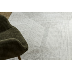 Dywan BALANCE 8788 krem - Geometryczny, strukturalny, glamour  180x270cm