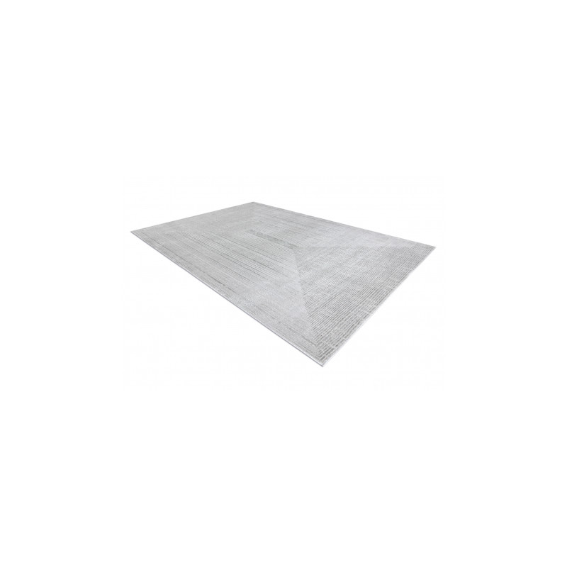 Dywan BALANCE 8788 szary - Geometryczny, strukturalny, glamour  80x150cm