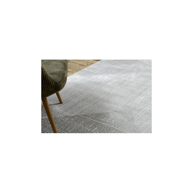 Dywan BALANCE 8788 szary - Geometryczny, strukturalny, glamour  120x170cm