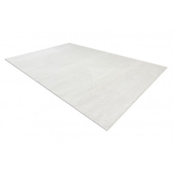 Dywan BALANCE 0194 krem - Geometryczny, strukturalny, glamour  80x150cm