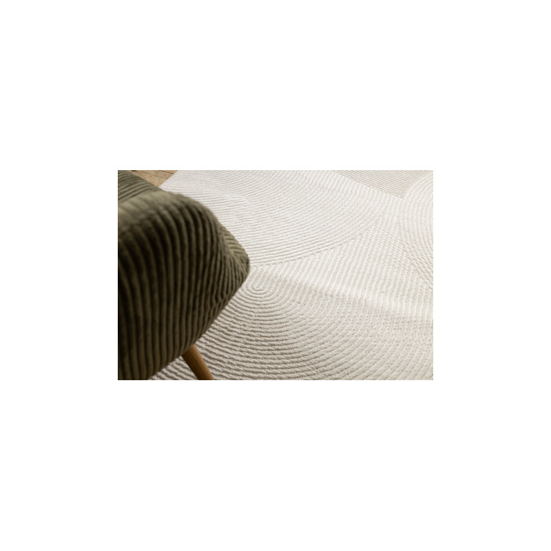 Dywan BALANCE 0194 krem - Geometryczny, strukturalny, glamour  120x170cm
