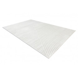 Dywan BALANCE 1503 krem - Geometryczny, strukturalny, glamour  180x270cm