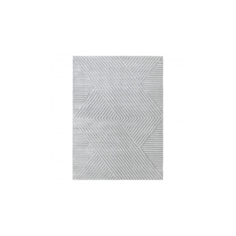 Dywan BALANCE 1503 szary - Geometryczny, strukturalny, glamour  120x170cm
