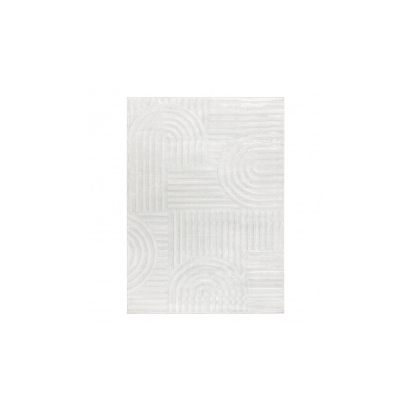 Dywan BALANCE 1918 krem - Geometryczny, strukturalny, glamour 80x150cm Dywan BALANCE 1918 krem - Geometryczny, strukturalny, glamour 80x150cm