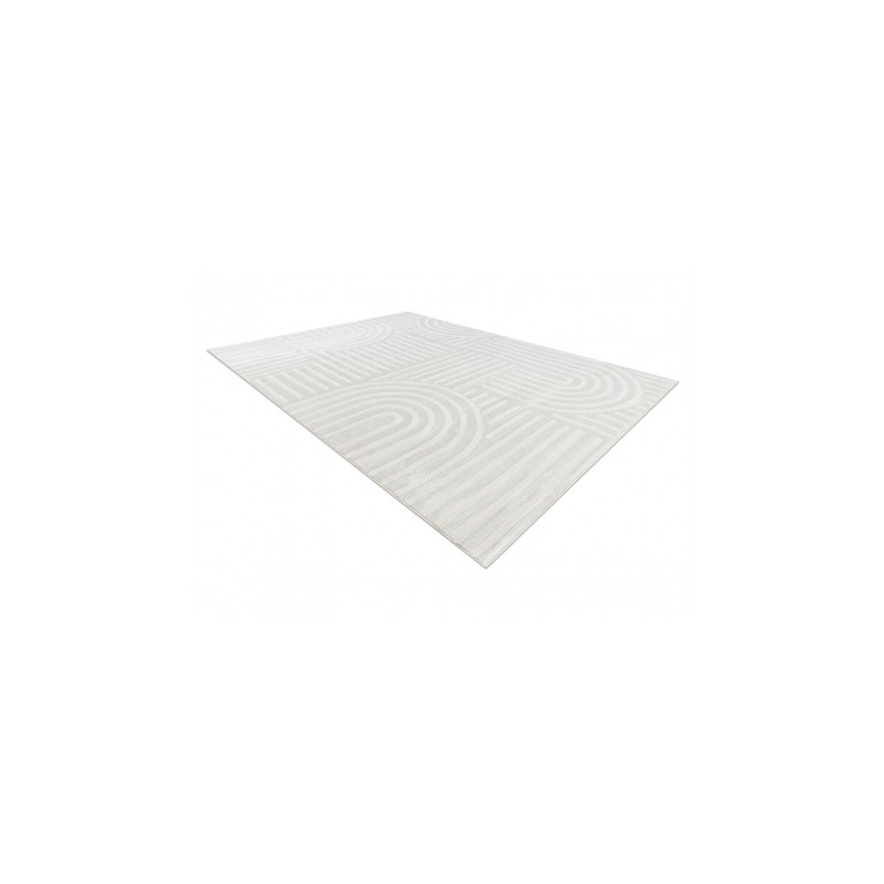 Dywan BALANCE 1918 krem - Geometryczny, strukturalny, glamour 80x150cm Dywan BALANCE 1918 krem - Geometryczny, strukturalny, glamour 80x150cm