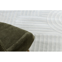 Dywan BALANCE 1918 krem - Geometryczny, strukturalny, glamour 80x150cm Dywan BALANCE 1918 krem - Geometryczny, strukturalny, glamour 80x150cm