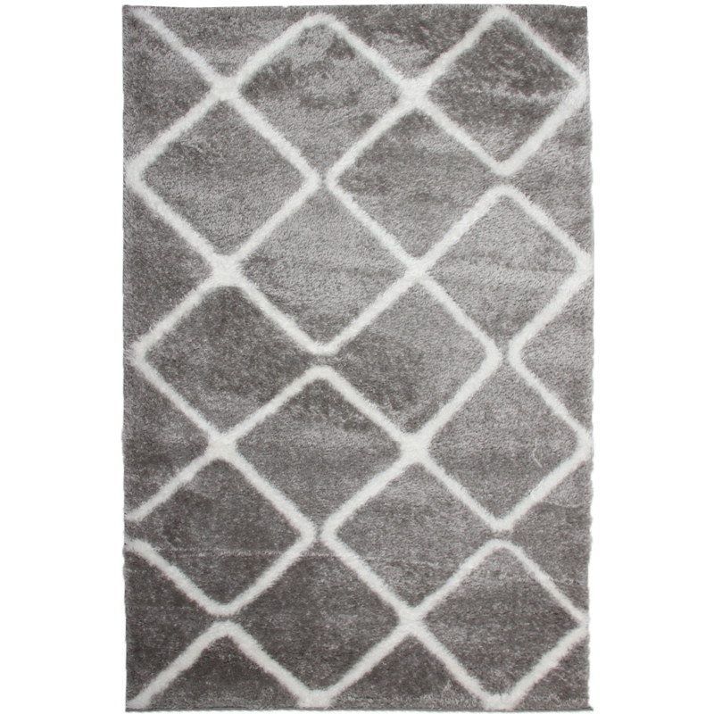 Dywan Boho 613 D.GREY/CREAM 80x150cm