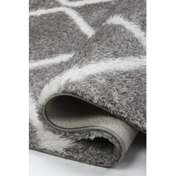 Dywan Boho 613 D.GREY/CREAM 80x150cm