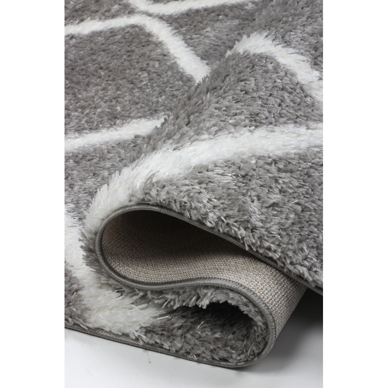 Dywan Boho 613 D.GREY/CREAM 80x150cm