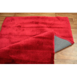 Teppich Hochflor Silk Shaggy modern Design einfarbig violett rot weiss v. Größe Teppich Hochflor Silk Shaggy modern Design einfarbig violett rot weiss v. Größe