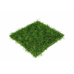 Kunstrasen Rasenteppich hochflor grün für Garten Messe Balkon ohne Noppen Isla