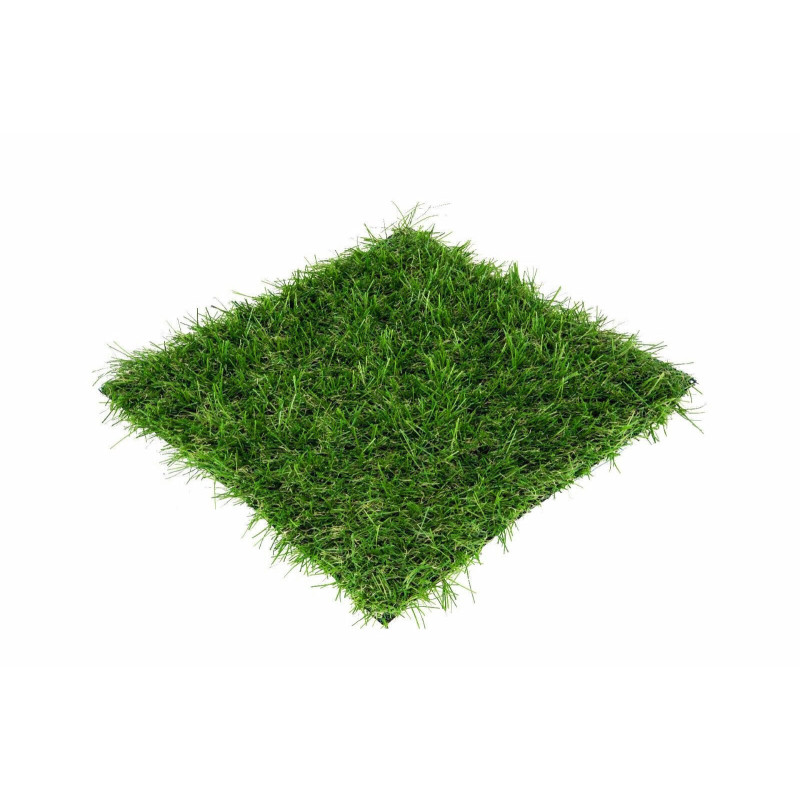 Kunstrasen Rasenteppich hochflor grün für Garten Messe Balkon ohne Noppen Isla